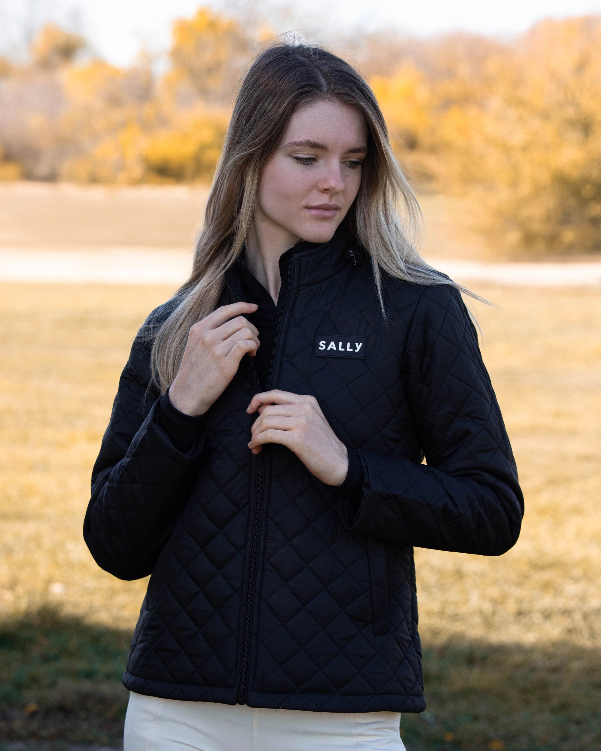 Sally steppelt softshell kabát – Fekete