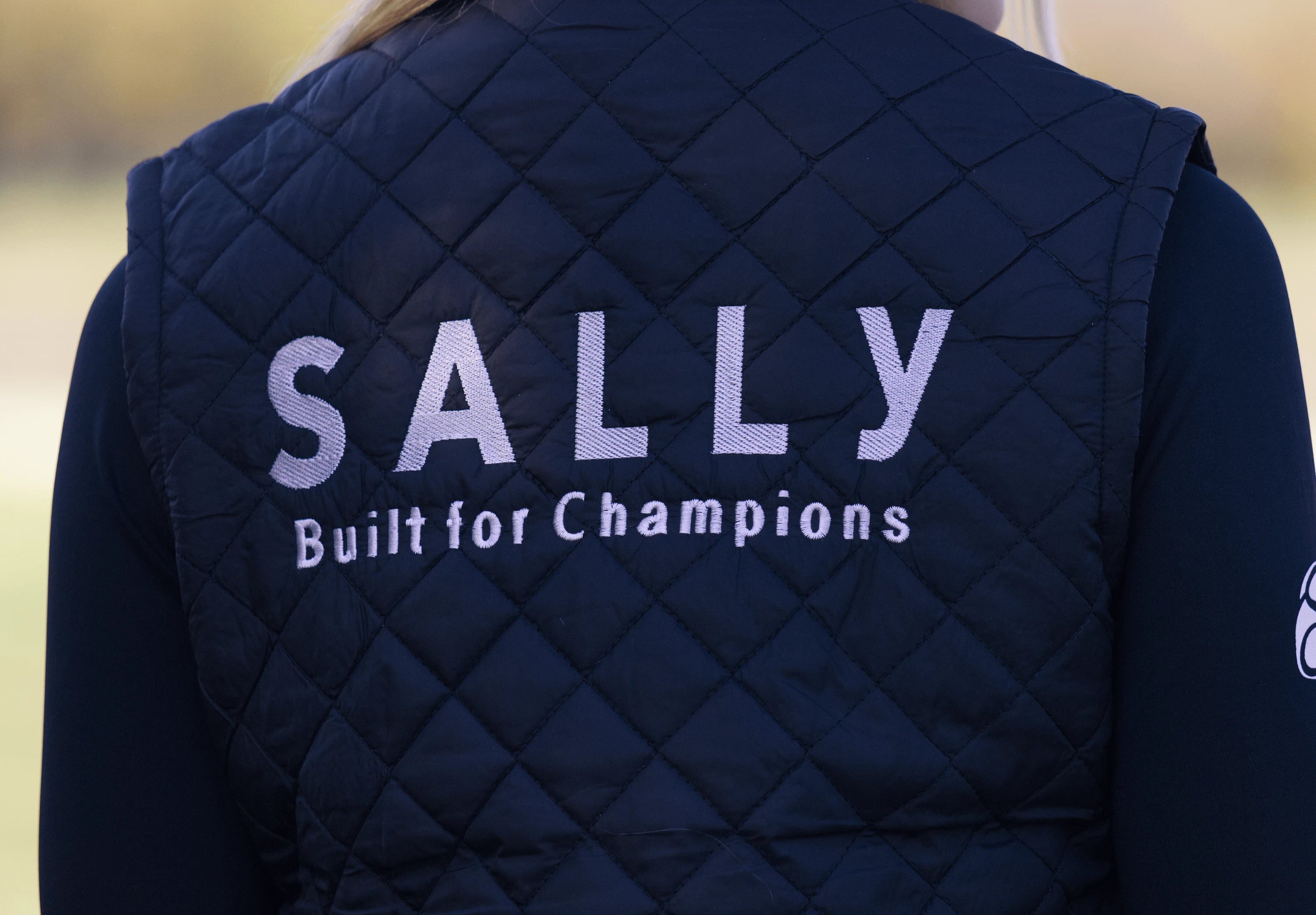 Sally steppelt mellény-Fekete